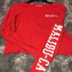 malibu CA crop top